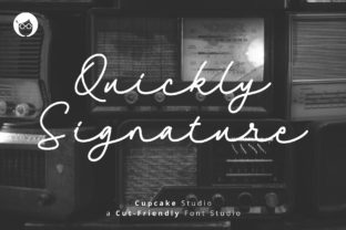 AL Quickly Signature: A Timeless Script Font for Elegant Branding