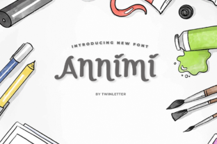 Annimi: A Bouncy Handwritten Font for Warm, Versatile Branding