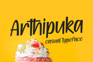 Arthipuka: A Script Handwritten Font for Joyful Editorial Identity