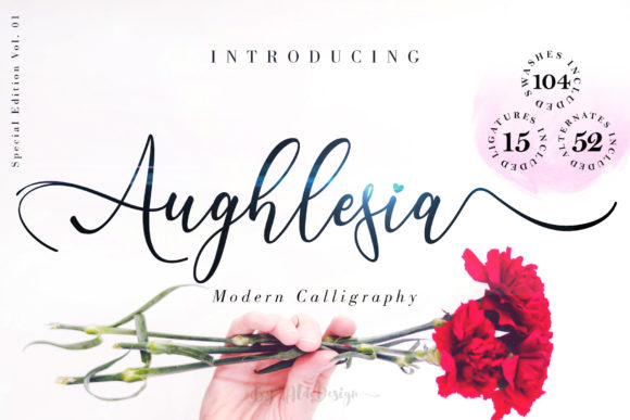 Aughlesia: A Modern Handwritten Font for Thoughtful Editorial Design