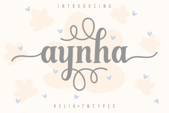 Aynha: The Script Handwritten Font That Elevates Your Brand