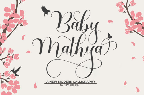 Baby Mathya: The Script Handwritten Font for Stunning Digital Branding