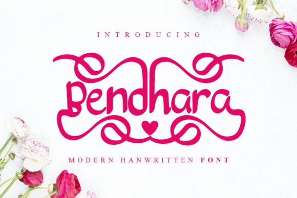Bendhara: A Script Handwritten Font for Elegant Digital Branding