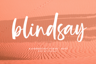 Blindsay: The Handwritten Font That Elevates Your Brand