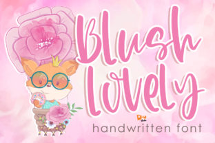 Blush Lovely: A Script Handwritten Font That Elevates Your Brand