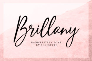 Brillany: A Modern Handwritten Font for Editorial Design