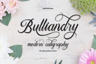 Bulliandry: A Script Handwritten Font That Elevates Your Brand