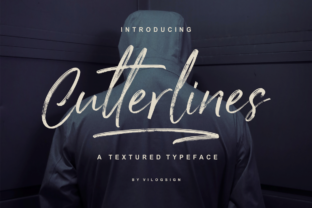 Cutterlines: A Rustic Script Handwritten Font for Warm Brand Identity