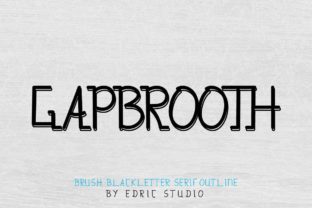 Gapbrooth: A Friendly Script Handwritten Font for Warm Brand Identities