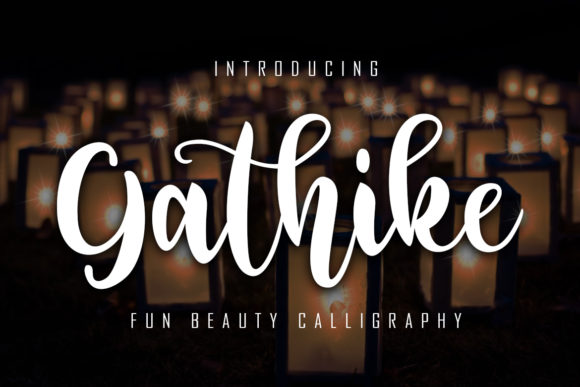 Gathike: A Bold Handwritten Font for Scroll-Stopping Marketing