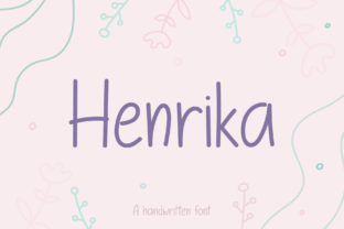 Henrika: A Script Handwritten Font for Editorial Elegance