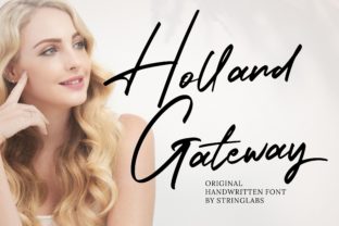 Holland Gateway: A Script Handwritten Font for Creative Campaigns