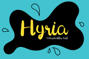 Hyria: A Cute Handwritten Font for Makers