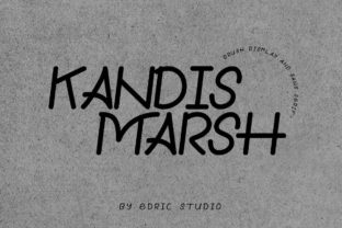 Kandis Marsh: A Script Handwritten Font with Quiet Confidence