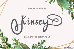 Kinsey: A Script Handwritten Font for Editorial Design and Branding