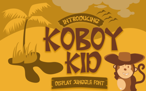 Koboy Kid: A Friendly Handwritten Font for Creative Crafters