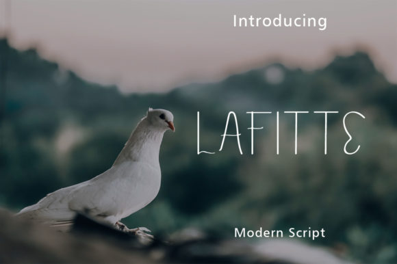 Lafitte: A Simple and Elegant Handwritten Font for Real Branding
