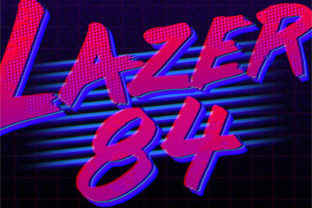 Lazer 84: A Retro Script Font for Editorial Design and Branding