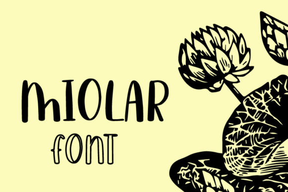 Miolar: A Fun and Quirky Handwritten Font for Small Business Branding