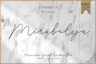 Mirabelya: A Sweet Script Handwritten Font for Editorial Charm