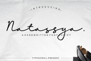 Natassya: A Script Handwritten Font for Creative Crafters