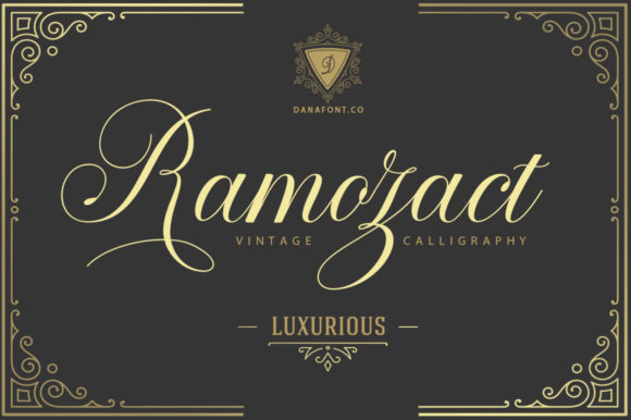 Ramozact: A Script Handwritten Font for Elegant Campaign Design