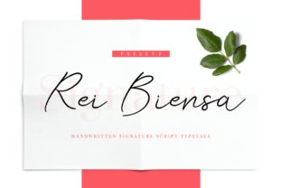 Rei Biensa: A Script Handwritten Font That Elevates Your Brand