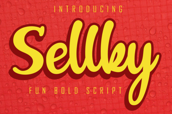 Sellky: A Bold & Playful Script Handwritten Font for Real Projects