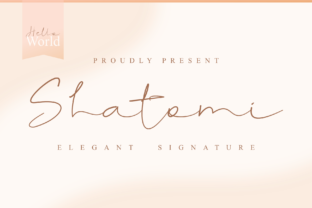 Shatomi: A Script Handwritten Font That Elevates Campaign Typography