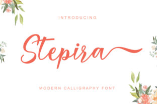 Stepira: A Gorgeous Handwritten Font for Elegant Digital Branding