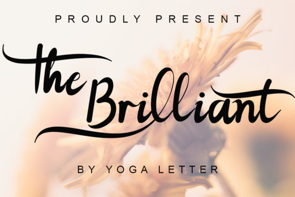 The Brilliant: A Script Handwritten Font for Editorial Design and Branding