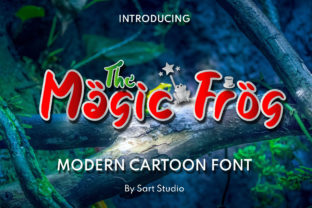 The Magic Frog Script Handwritten Font for Creative Makers