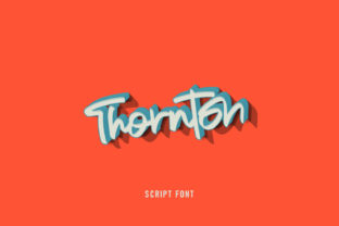 Thornton Script Handwritten Font for Elegant Digital Branding